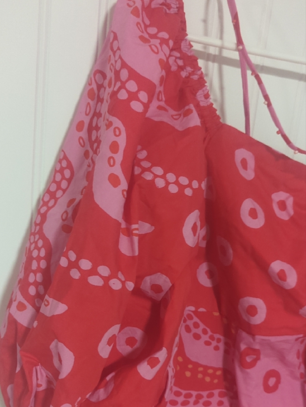 Farm Rio Octocool Puff Sleeve Mini Dress - Picture 5 of 7